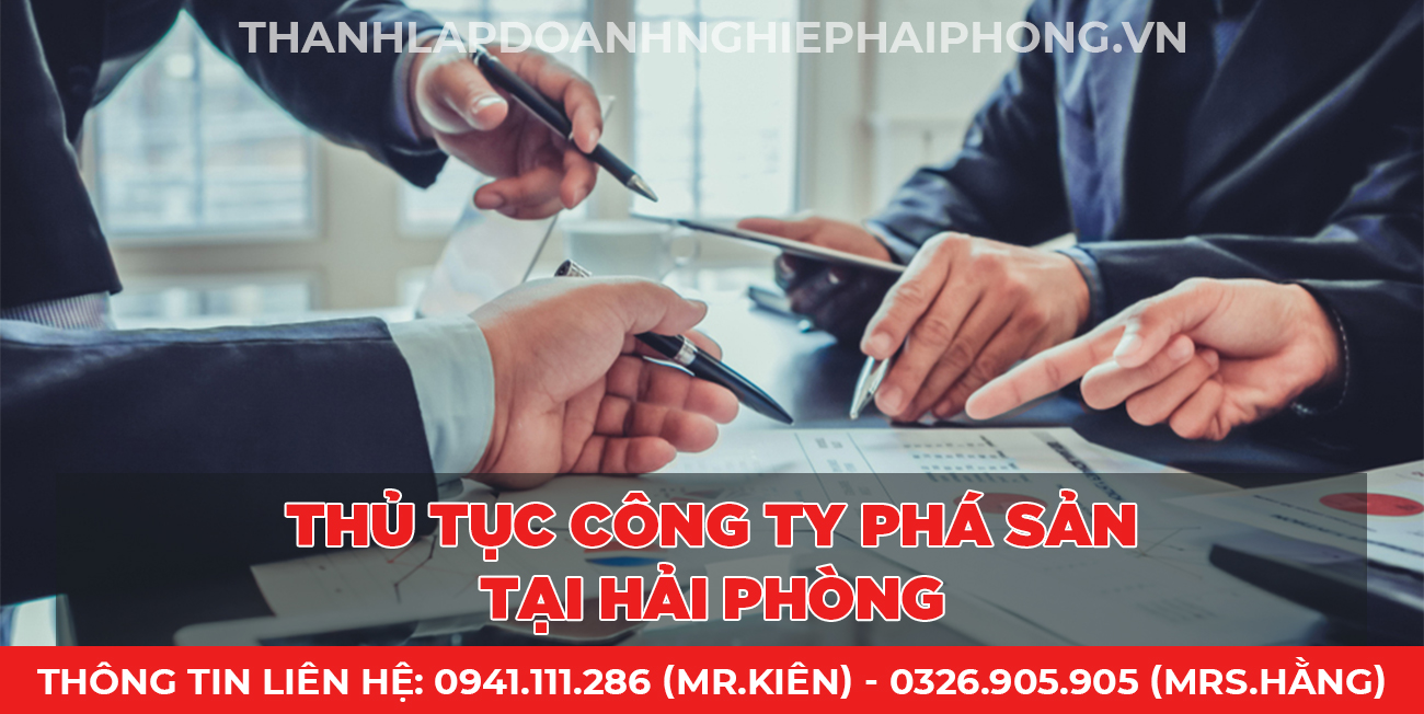 Thủ tục phá sản công ty tại Hải Phòng